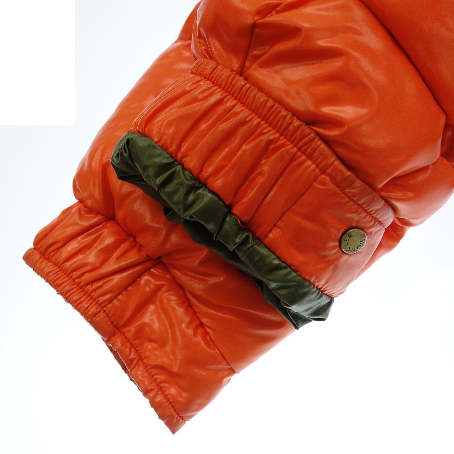 美品◆モンクレール ダウンジャケット 16AW MAYA サイズ4 オレンジ メンズ MONCLER【AFA2】