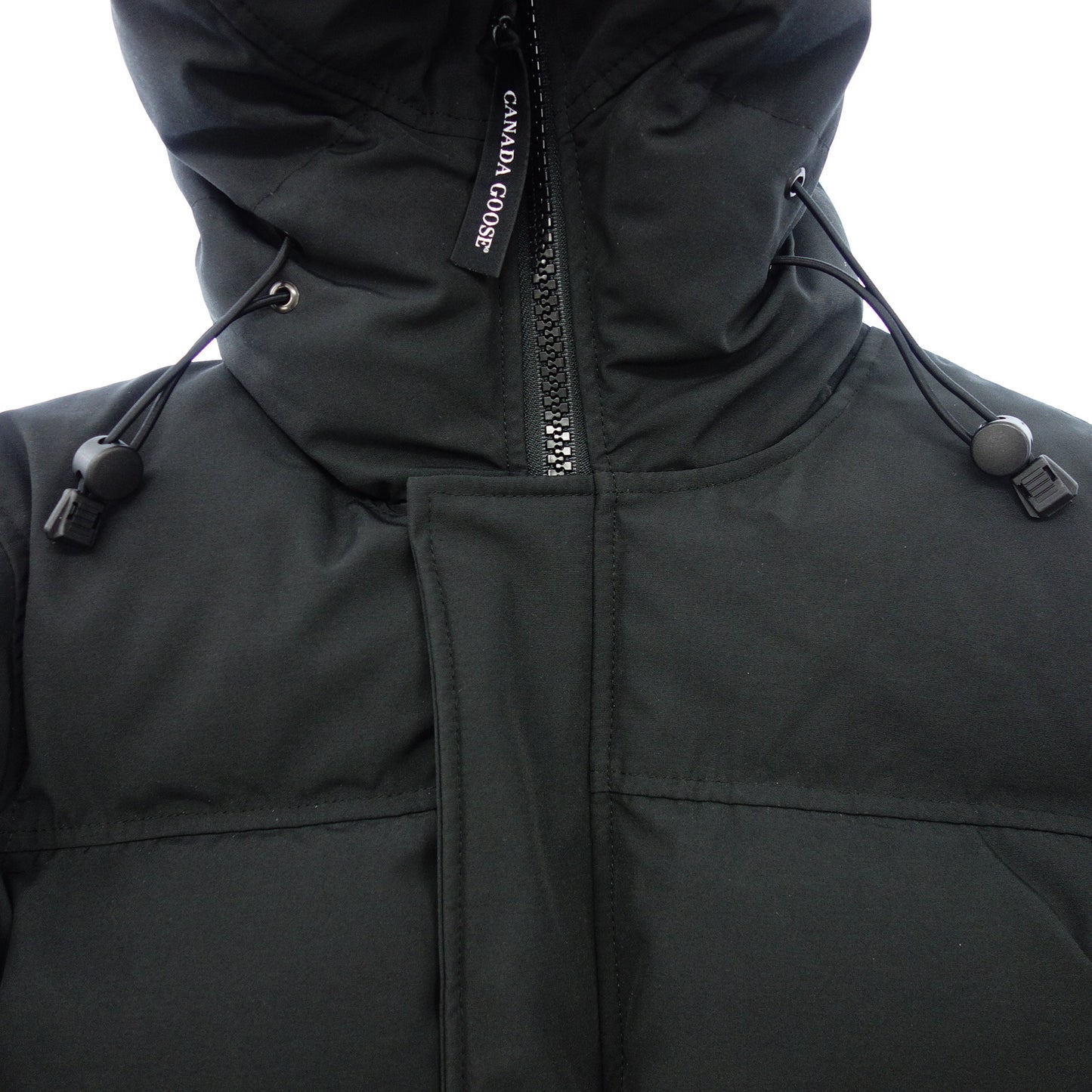 カナダグース ダウンジャケット 3804MA マクミランパーカー メンズ ブラック XS CANADA GOOSE【AFA21】【中古】