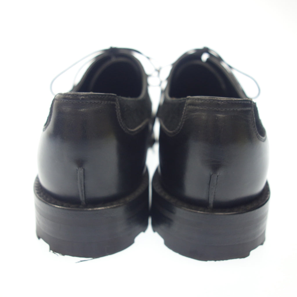 美品◆ジェイエムウエストン ゴルフ レザーシューズ 641 スエードコンビ ブラック サイズ8D J.M.WESTON【LA】