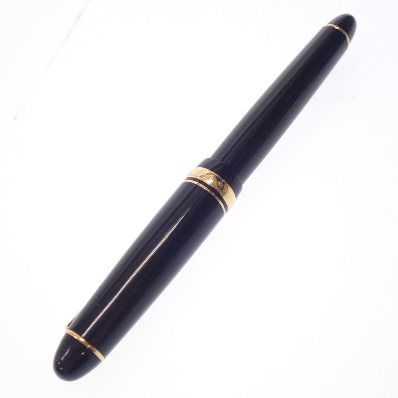 パイロット 万年筆 カスタム 742 ペン先14K ケース付き 黒 PILOT【AFI18】【中古】