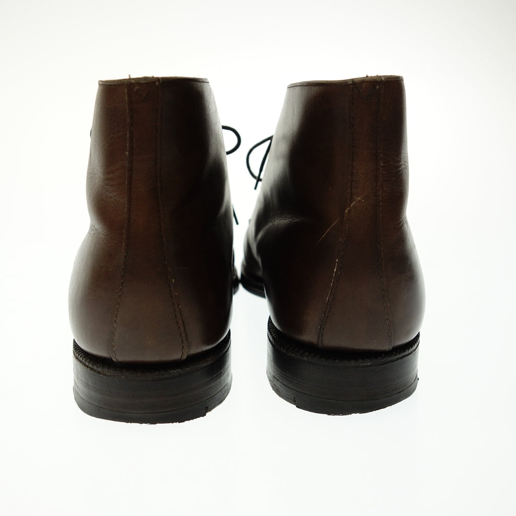 美品◆クロケット&ジョーンズ チャッカブーツ WATLING ビサルノ別注 メンズ 8.5E ブラウン系 CROCKETT&JONES【AFC17】
