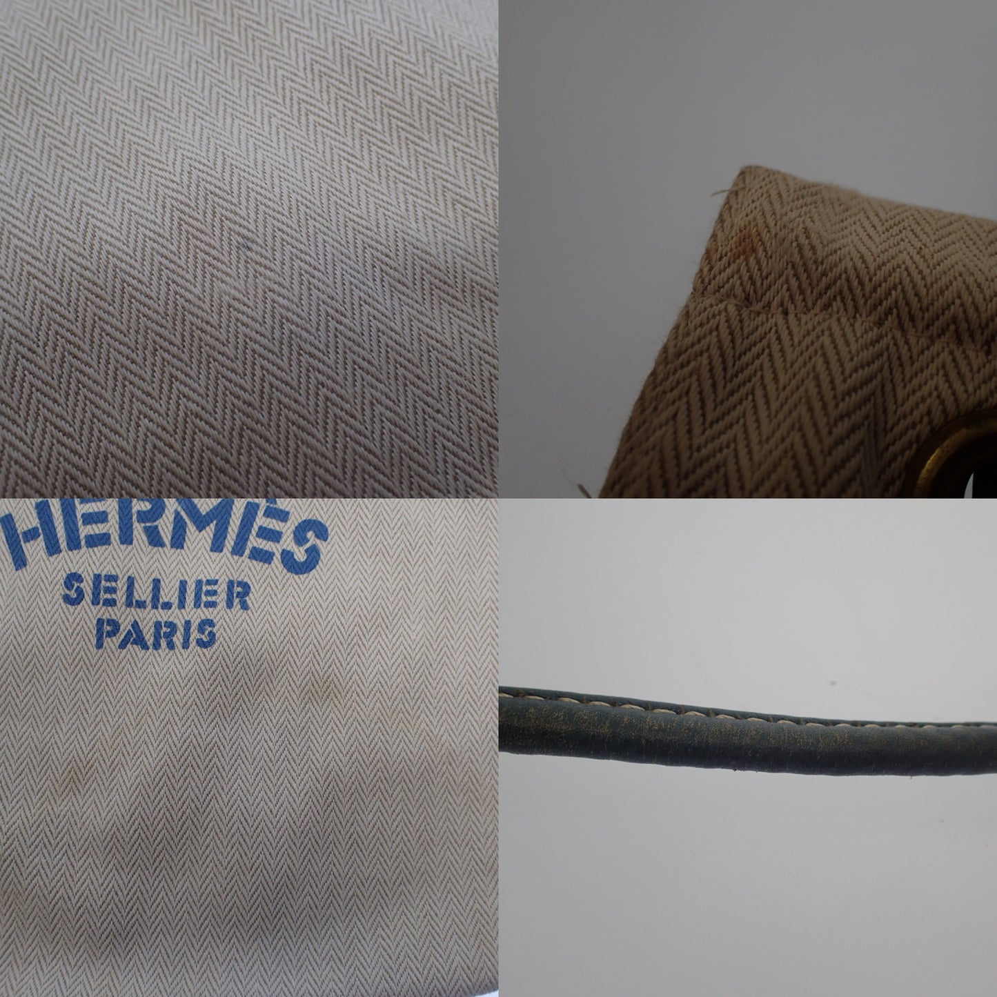 エルメス ポーチ アリーヌ キャンバス HERMES【AFE1】 【中古】