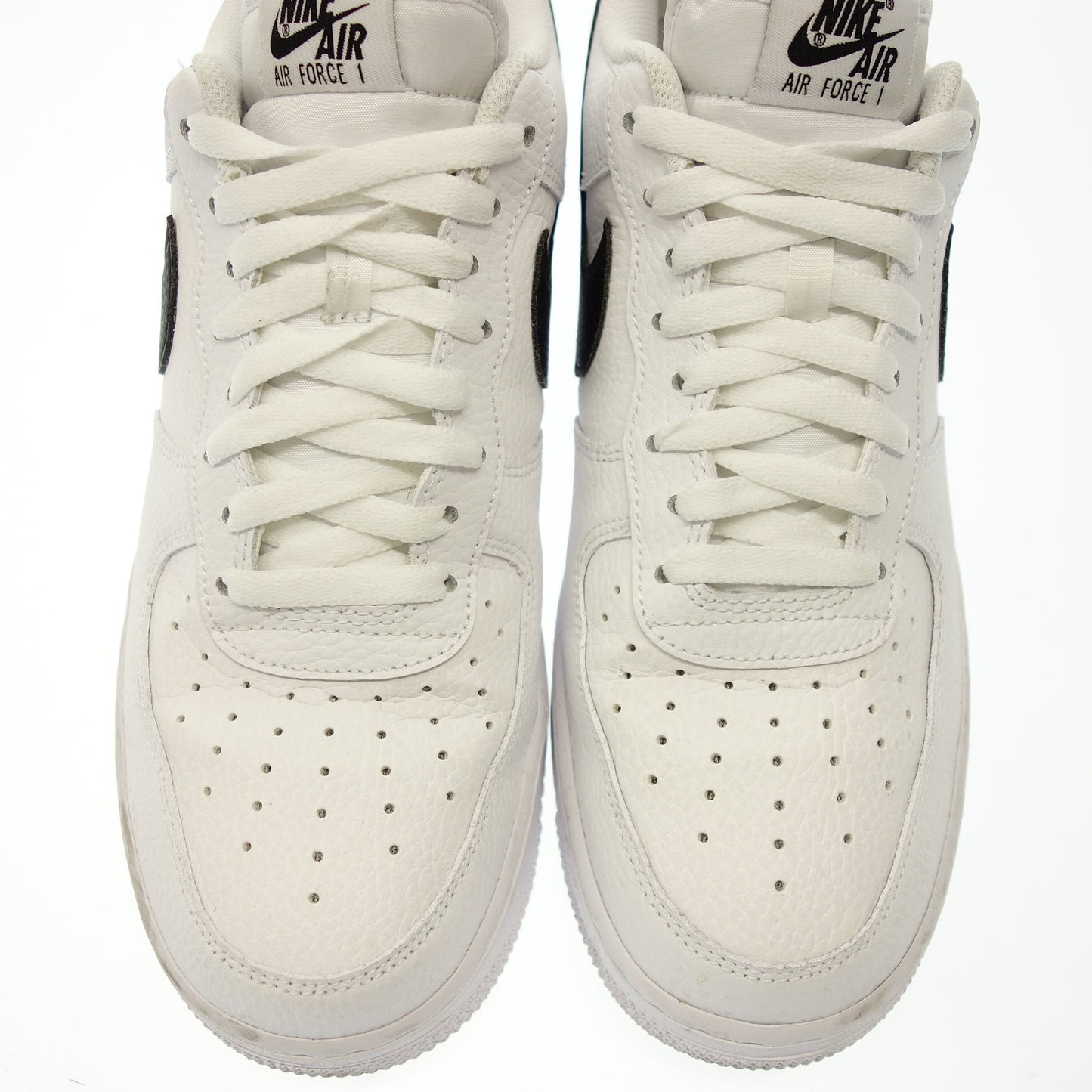 美品◆ナイキ スニーカー CT2302-100 エアフォース1 ’07 LOW メンズ 28.5 白 NIKE【AFC53】