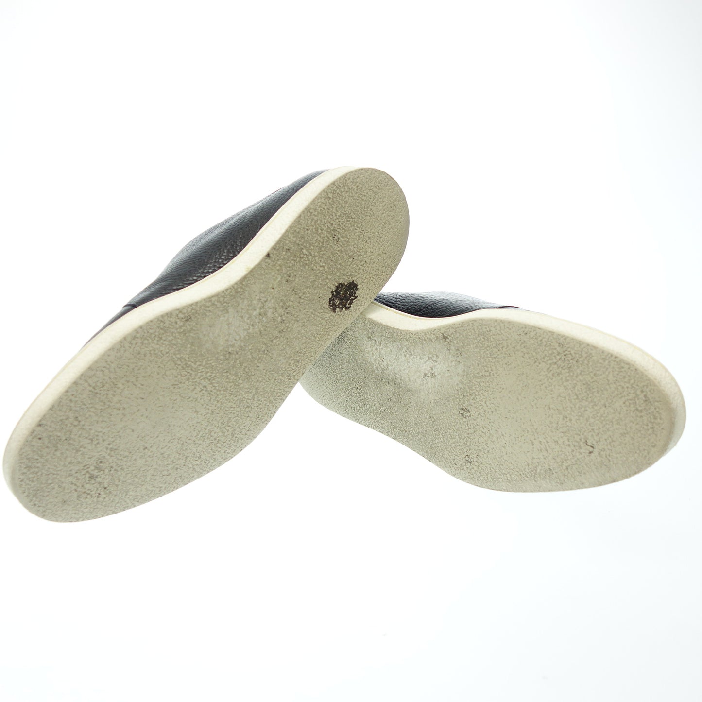 ジョンロブ レザースニーカー HOLME ホワイトソール ダブルストラップ メンズ 8 黒 JOHN LOBB【AFC53】【中古】