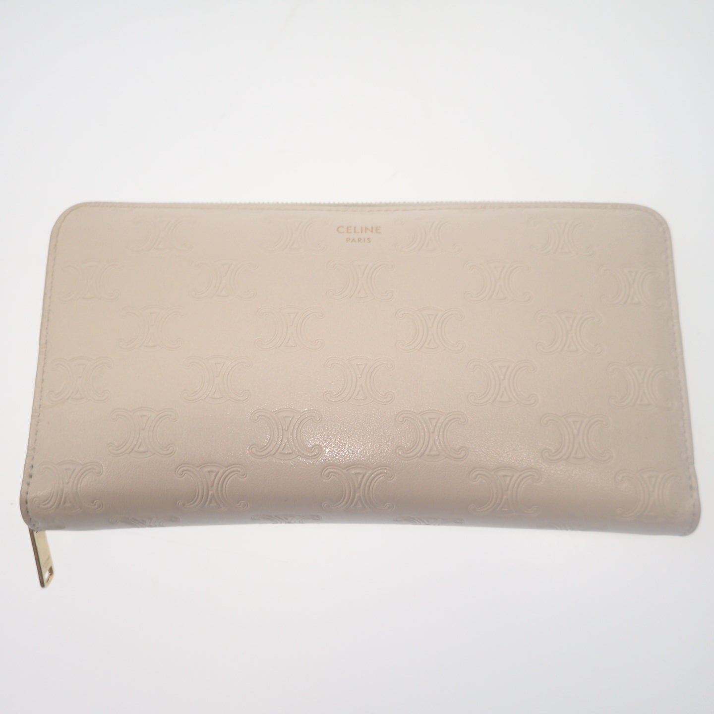セリーヌ ラウンドジップ トリオンフ CELINE【AFI4】【中古】