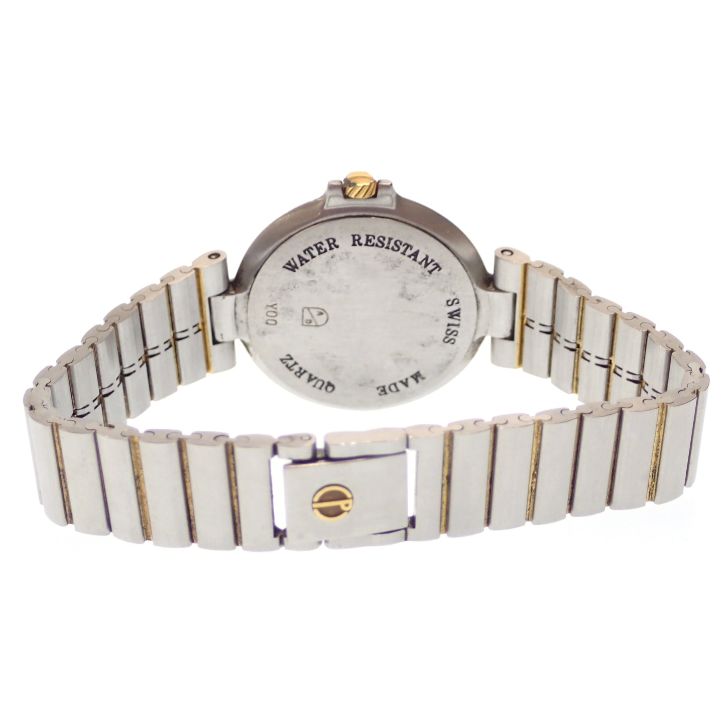 中古◆ダンヒル 腕時計 ミレニアム デイト クォーツ 文字盤白 シルバー dunhill【AFI18】