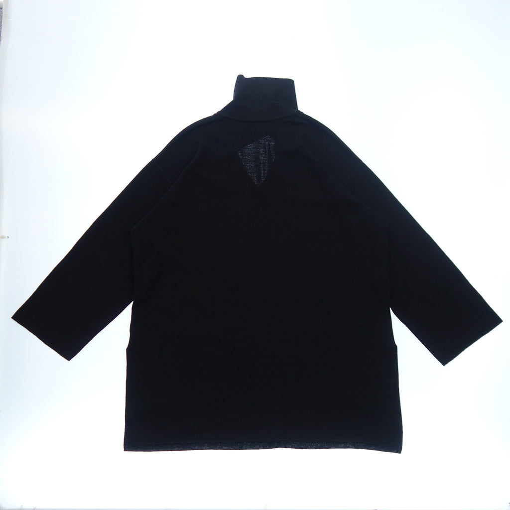美品◆フェンディ ニットセーター スキッパー レディース 44 黒 FENDI【AFB19】