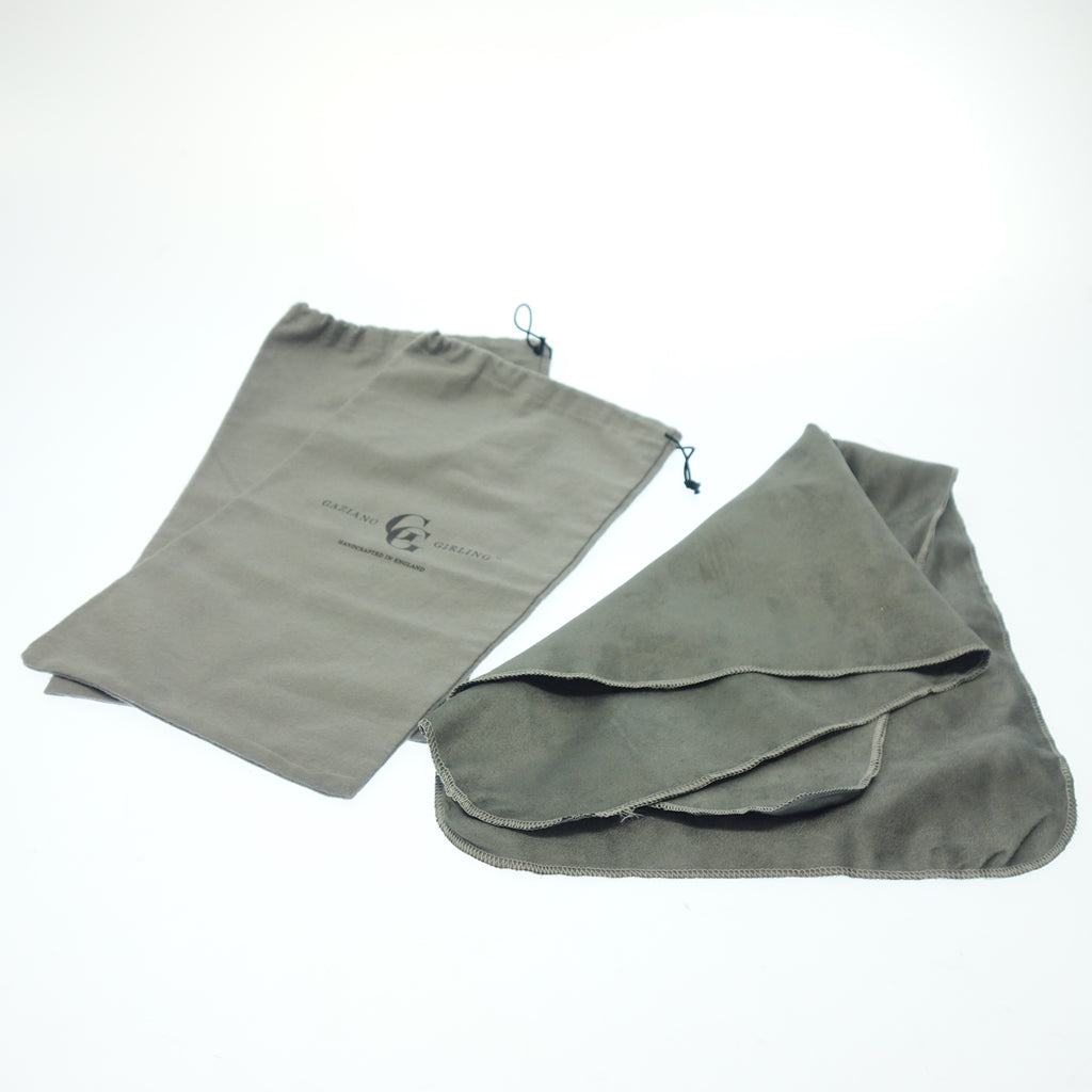 美品◆ガジアーノ&ガーリング レザーシューズ サイドエラスティック CHELSEA Ⅱ チェルシー メンズ 6.5E黒 GAZIANO&GIRLING【LA】
