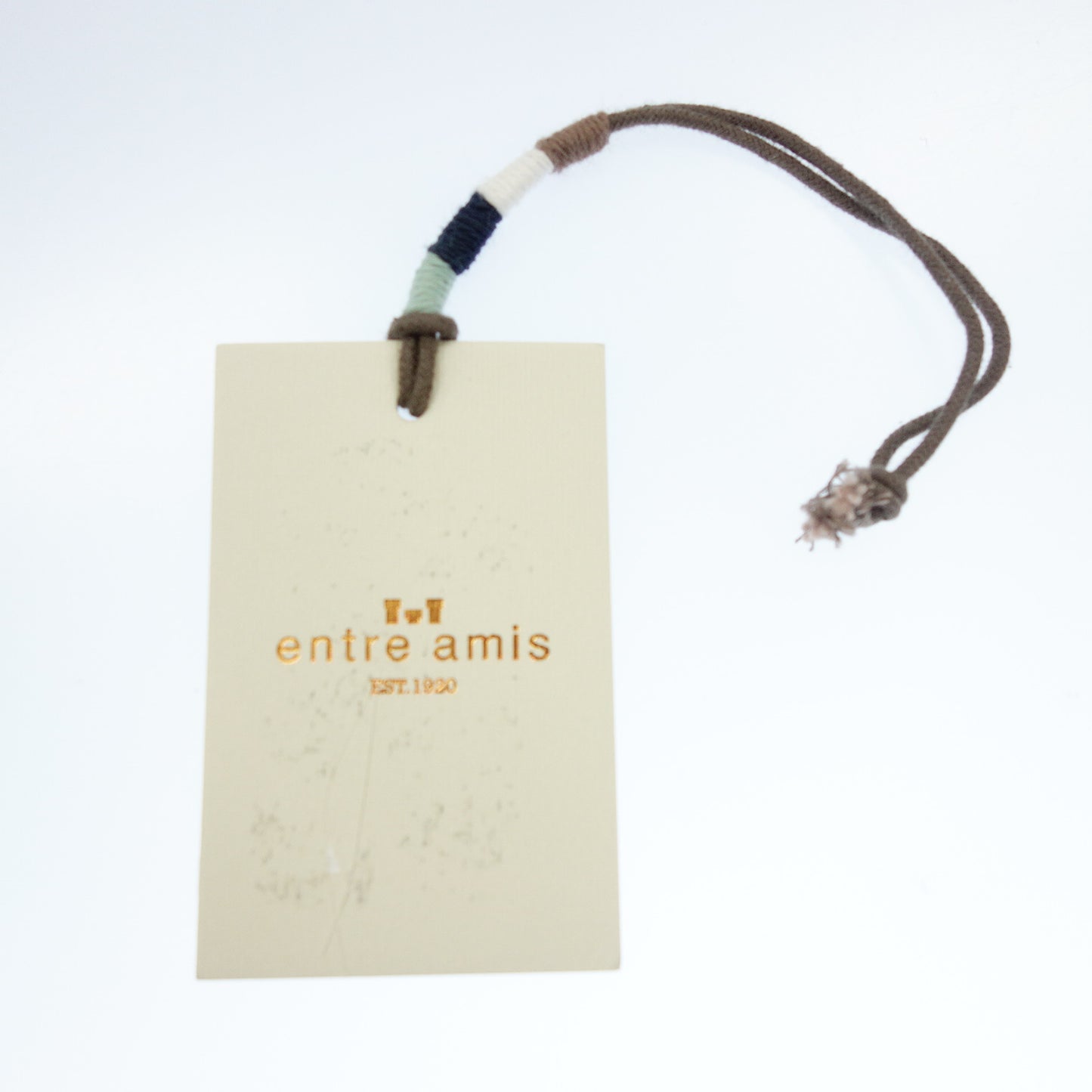 アントレアミ スラックスパンツ コットンストレッチパンツ 美脚スリム メンズ ベージュ 32 ENTRE AMIS【AFB29】【中古】