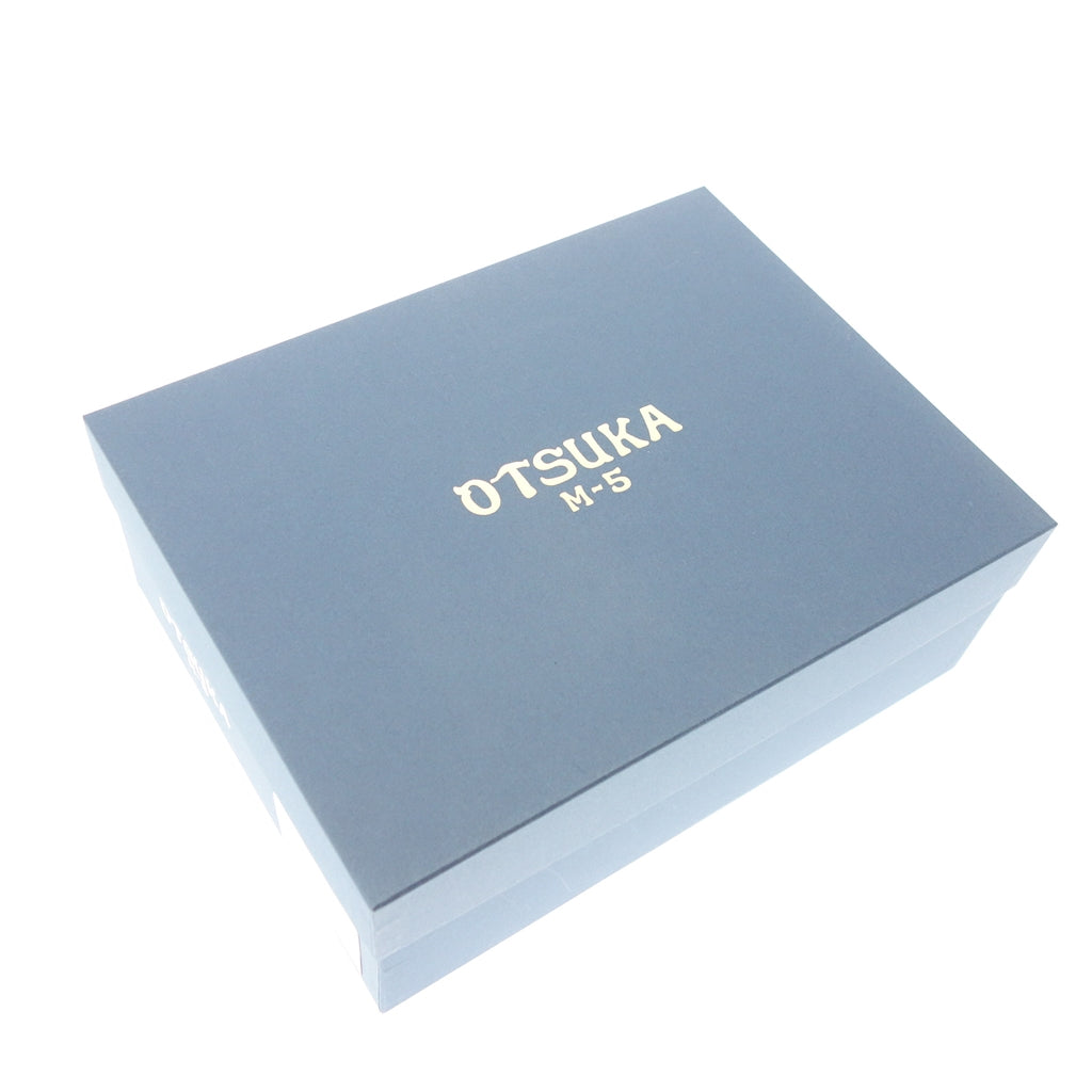 美品◆大塚製靴 M-5 233 ストレートチップ レザーシューズ メンズ 4.5 茶系 OTSUKA【AFD1】