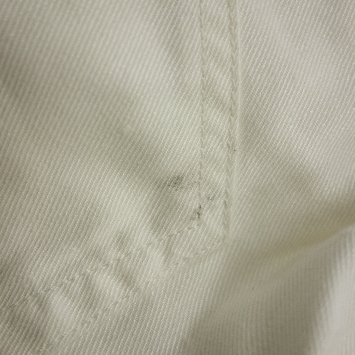 ロロピアーナ パンツ 麻&綿 30 メンズ ホワイト Loro Piana【AFB42】【中古】