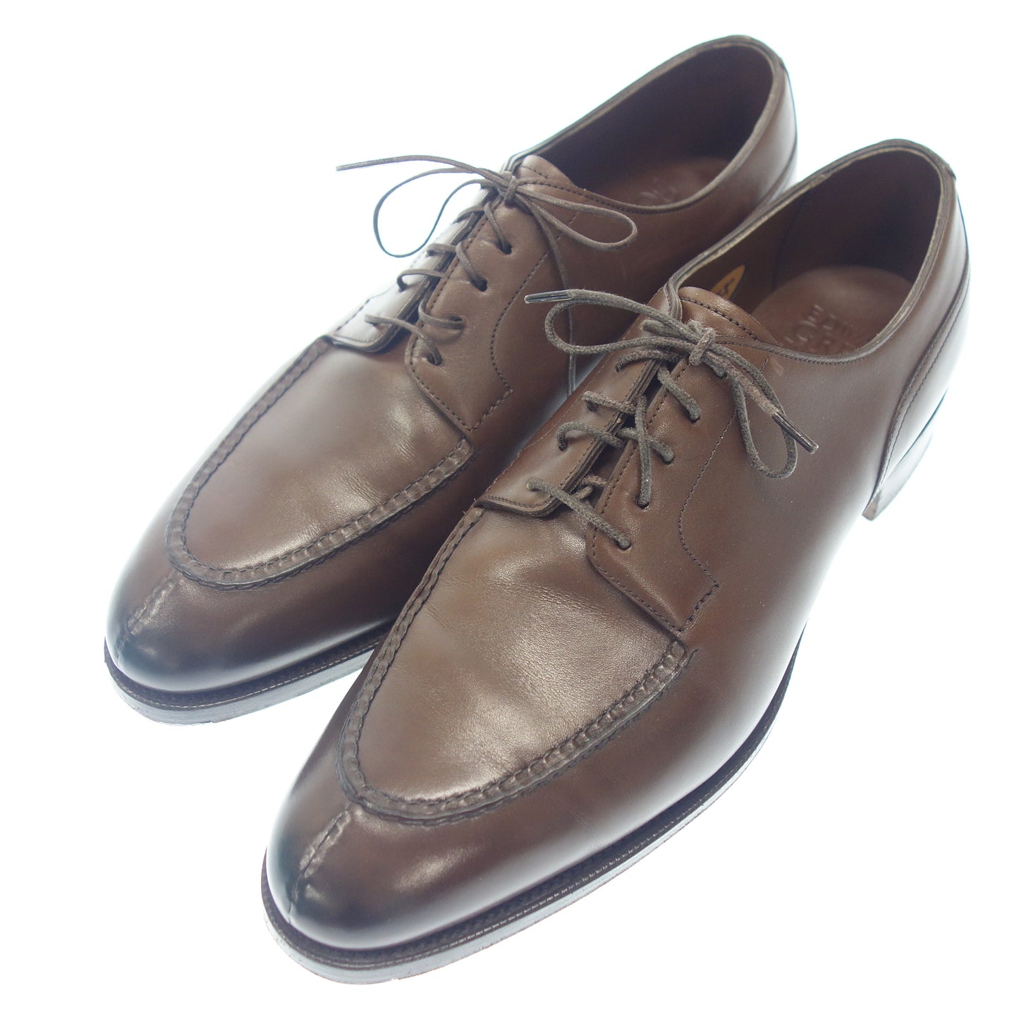 品相良好◆Edward Green 皮鞋 Dover U Tip 棕色 UK9D EDWARDGREEN