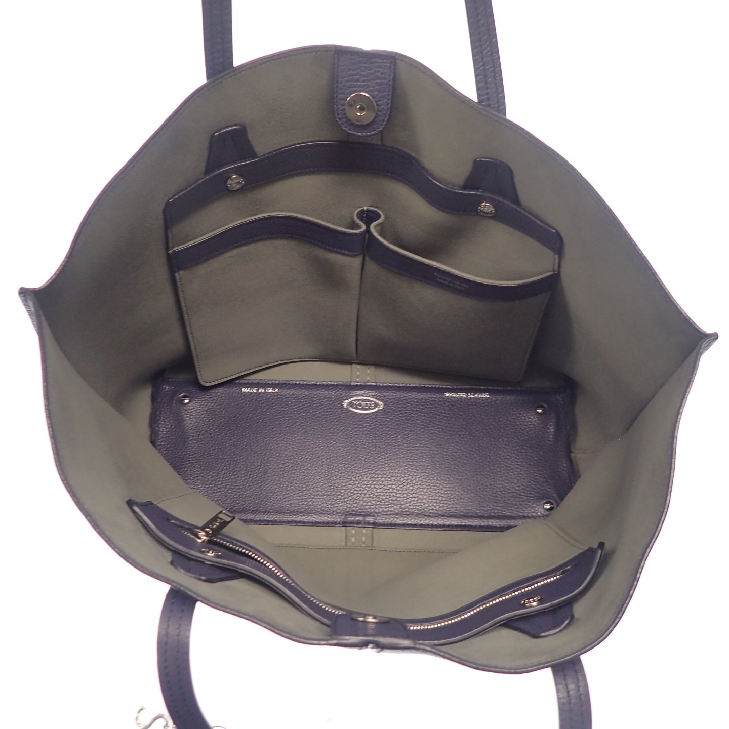 トッズ トートバッグ シボレザー TOD'S【AFE8】【中古】