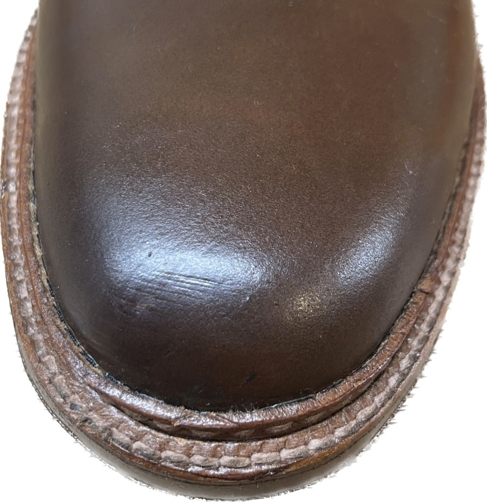 未使用◆Alden 皮鞋 平头 99020 Labelo Cordovan Size8 ALDEN