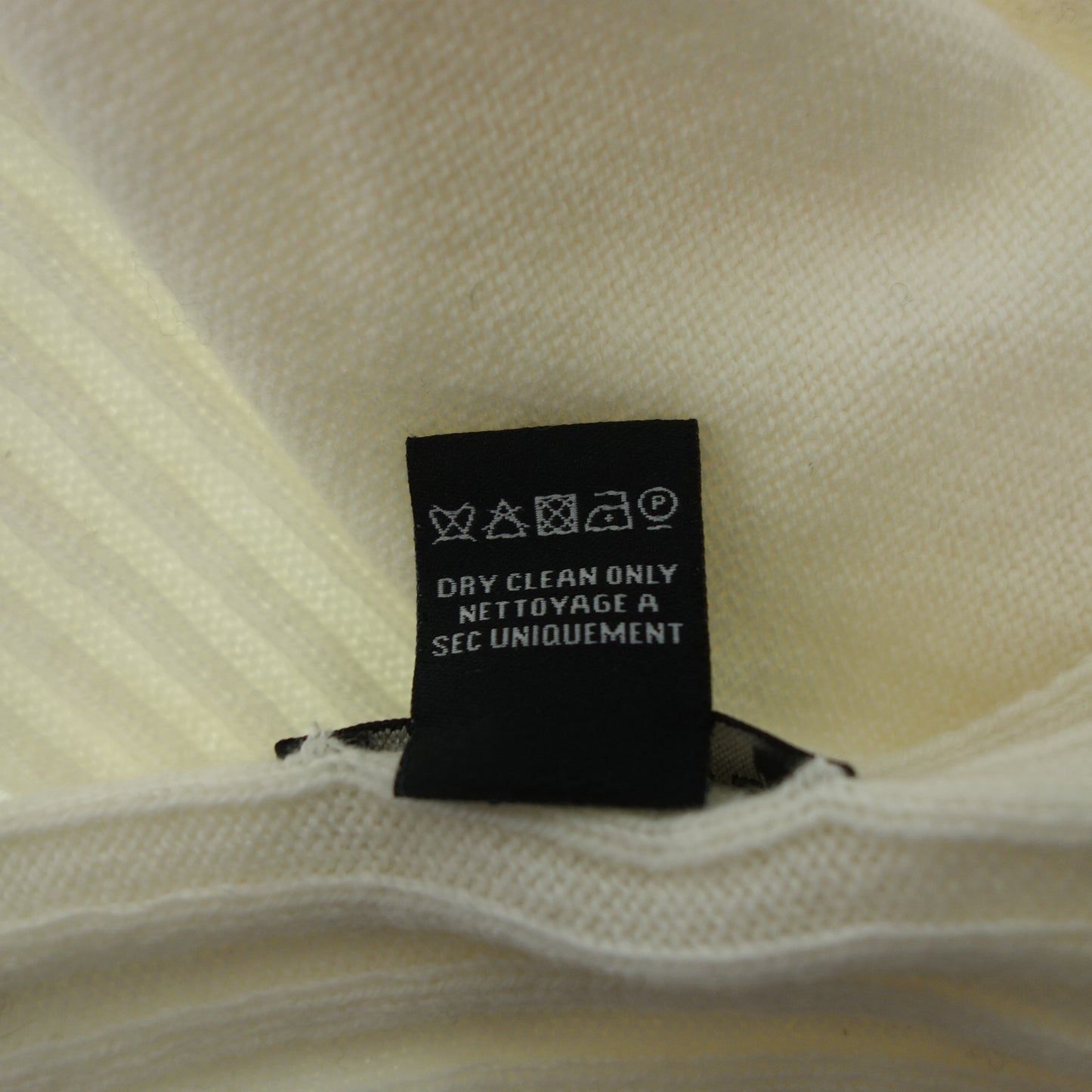 シャネル ストール CCマーク カシミア100% ホワイト CHANEL【AFI23】【中古】