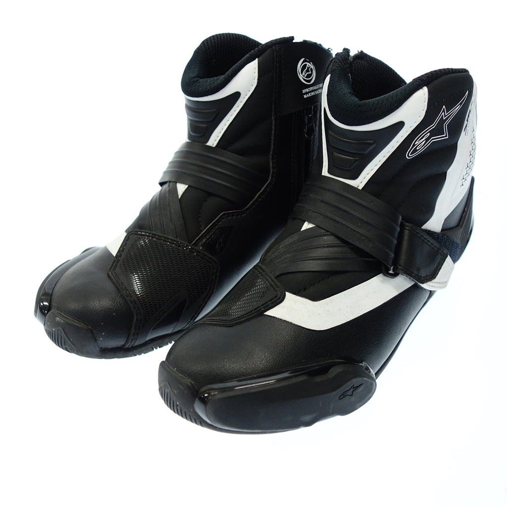 美品◆アルパインスターズ ブーツ ライディングブーツ SMX-1R v2 メンズ 41 黒系 alpinestars【AFC51】