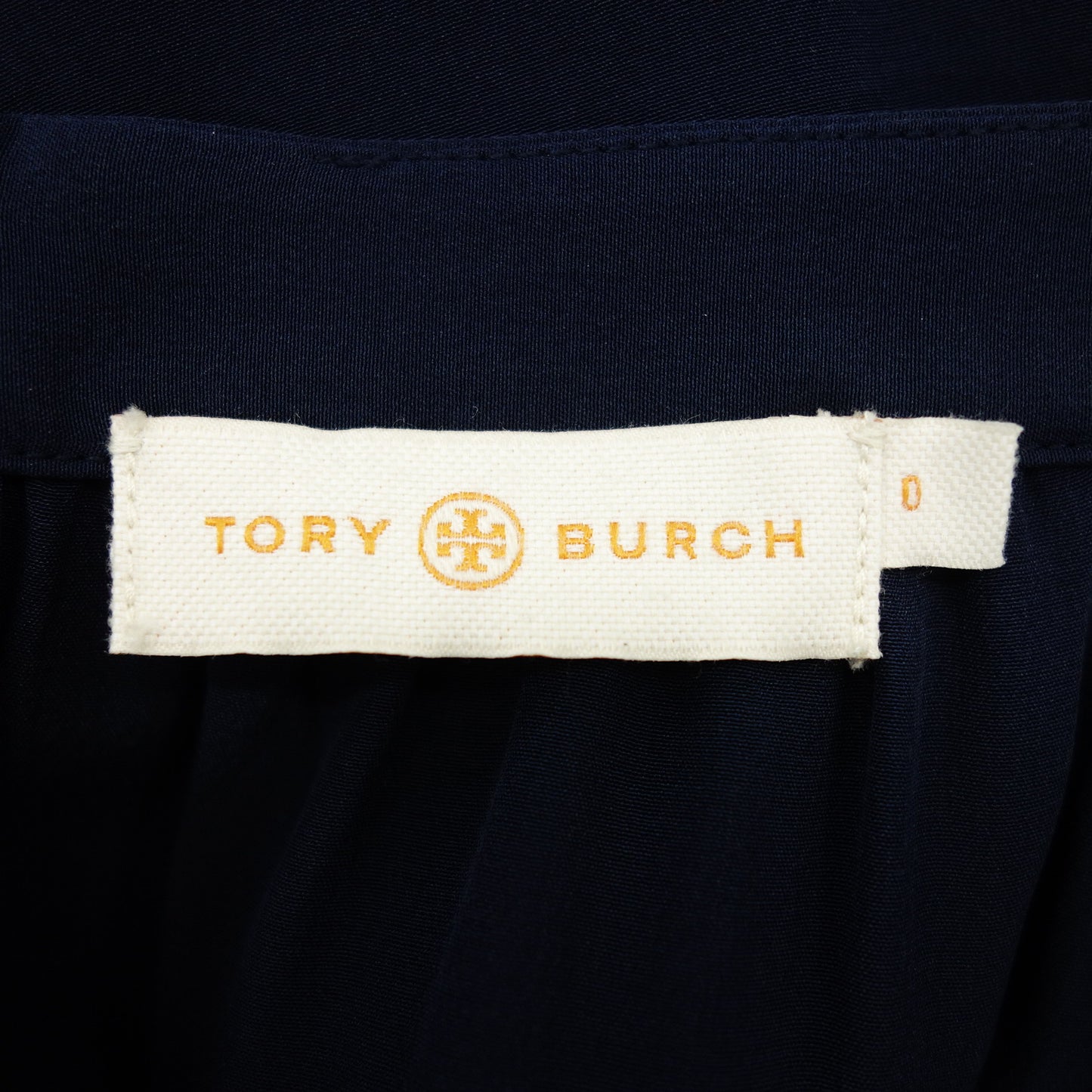 トリーバーチ シルク スカート レディース 0 ネイビー TORY BURCH【AFB4】【中古】