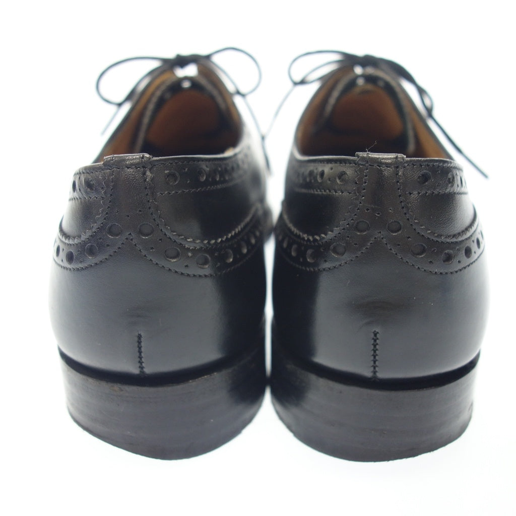 中古◆チャーチ レザーシューズ フルブローグ 173 メンズ ブラック系 サイズ55F Church's【AFD14】