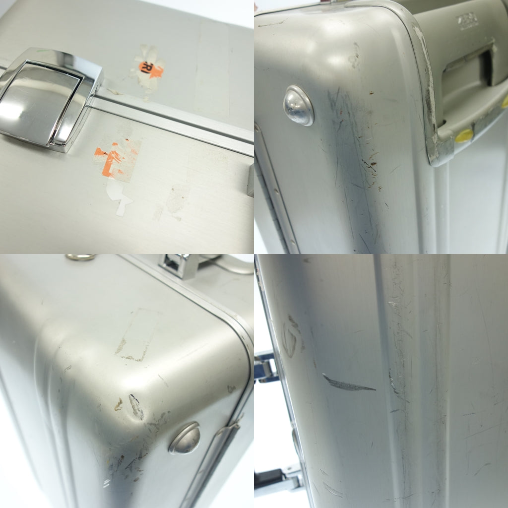 ゼロハリバートン スーツケース アルミ 6輪 ZR26 シルバー ZERO HALLIBURTON【】【中古】