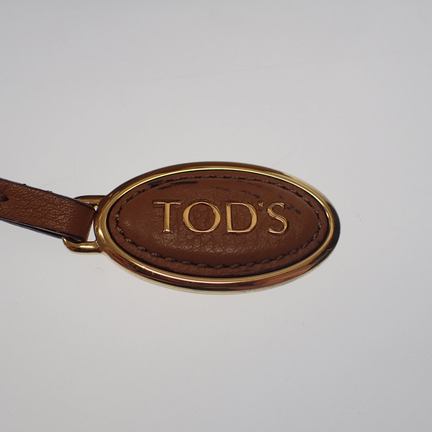 トッズ ハンドバッグ ワンショルダー レザー ゴールド金具 TOD'S【AFE12】【中古】