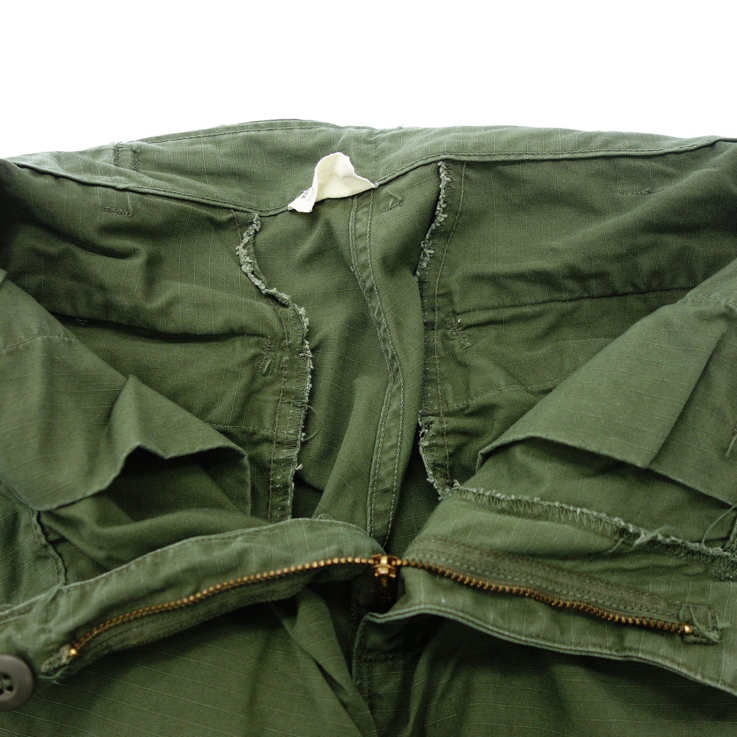 米軍 カーゴパンツ トラウザー リップストップ メンズ グリーン S US ARMY【AFB9】【中古】