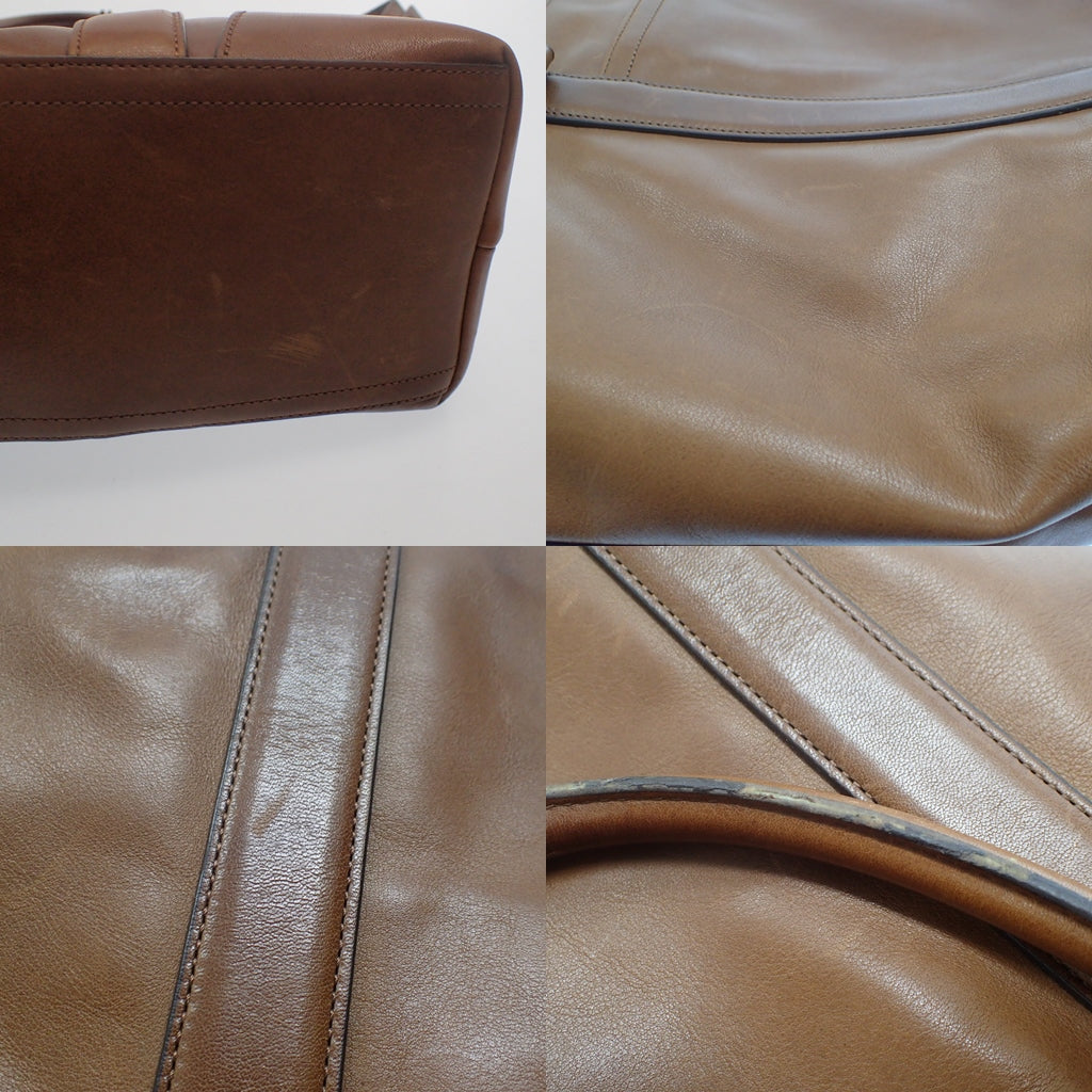 コーチ トートバッグ ショルダーバッグ 2WAY ブラウン COACH【AFE9】
