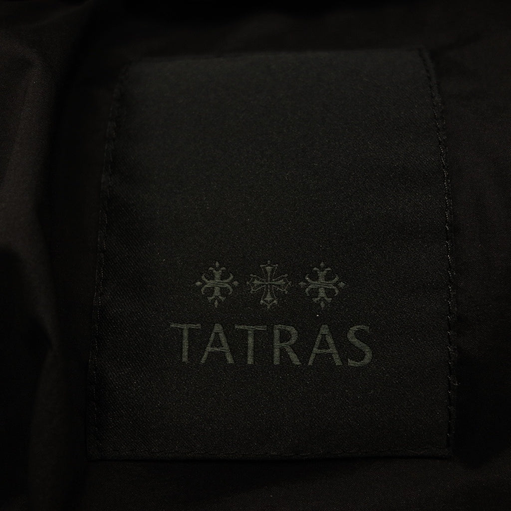 極美品◆タトラス ダウンジャケット ボルボレ MTAT22A4568-D メンズ ブラック サイズ5 TATRAS BORBORE【AFA4】