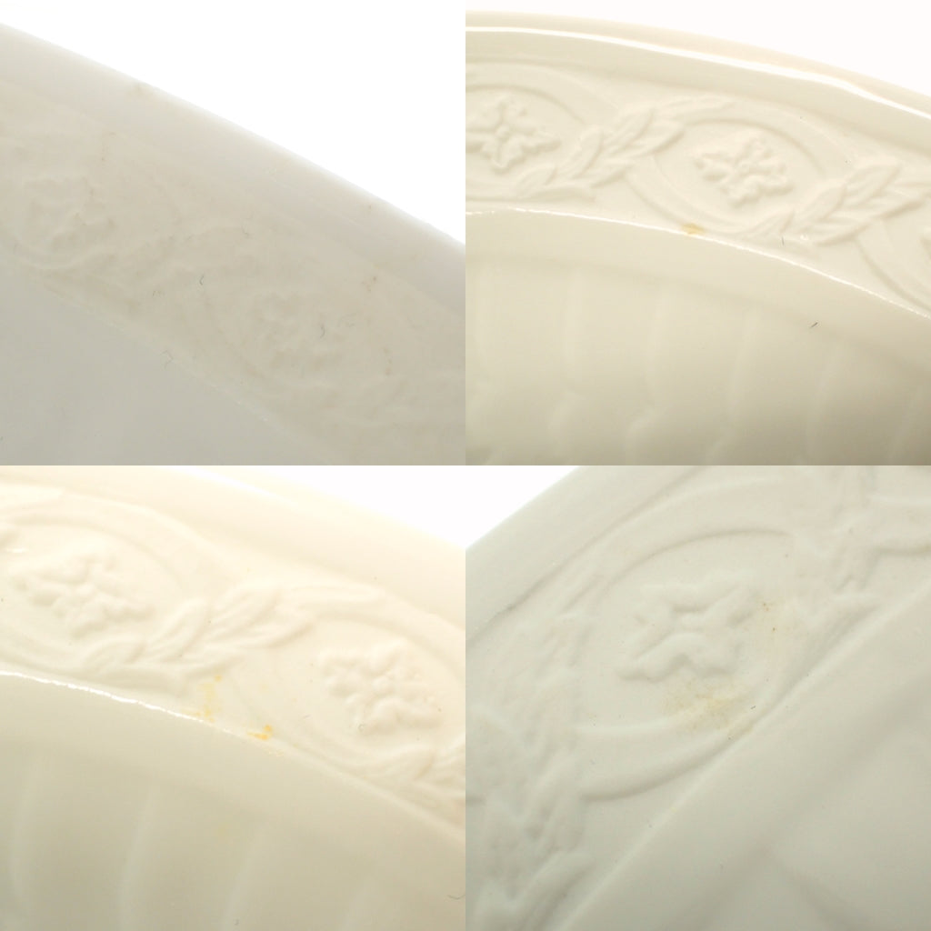 美品◆ロイヤルコペンハーゲン プレート 大皿 ボウル 小皿 10枚セット 白 Royal Copenhagen【AFB55】