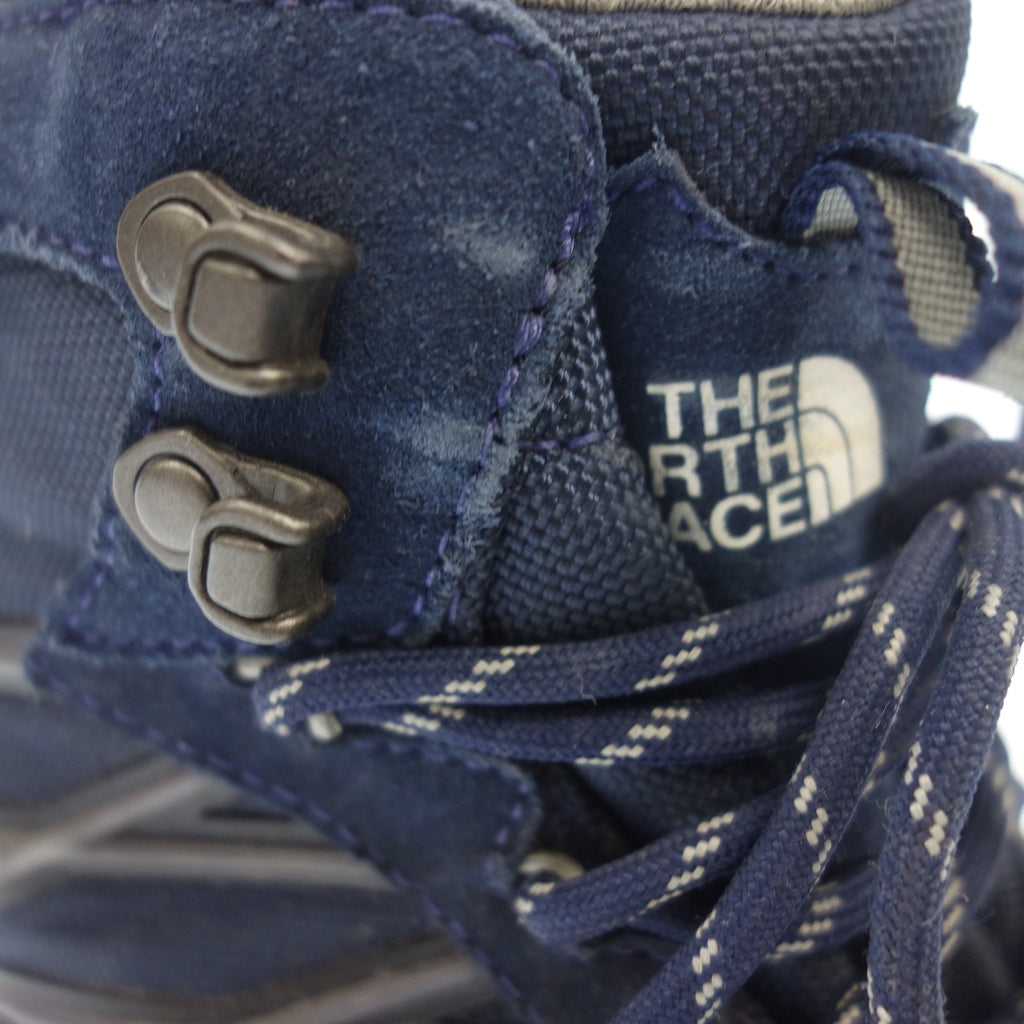 美品◆ザ ノースフェイス トレッキングブーツ NF0A2RSO ゴアテックス搭載 ユニセックス ブルー系 サイズ25cm THE NORTH FACE GORE TEX【AFC35】