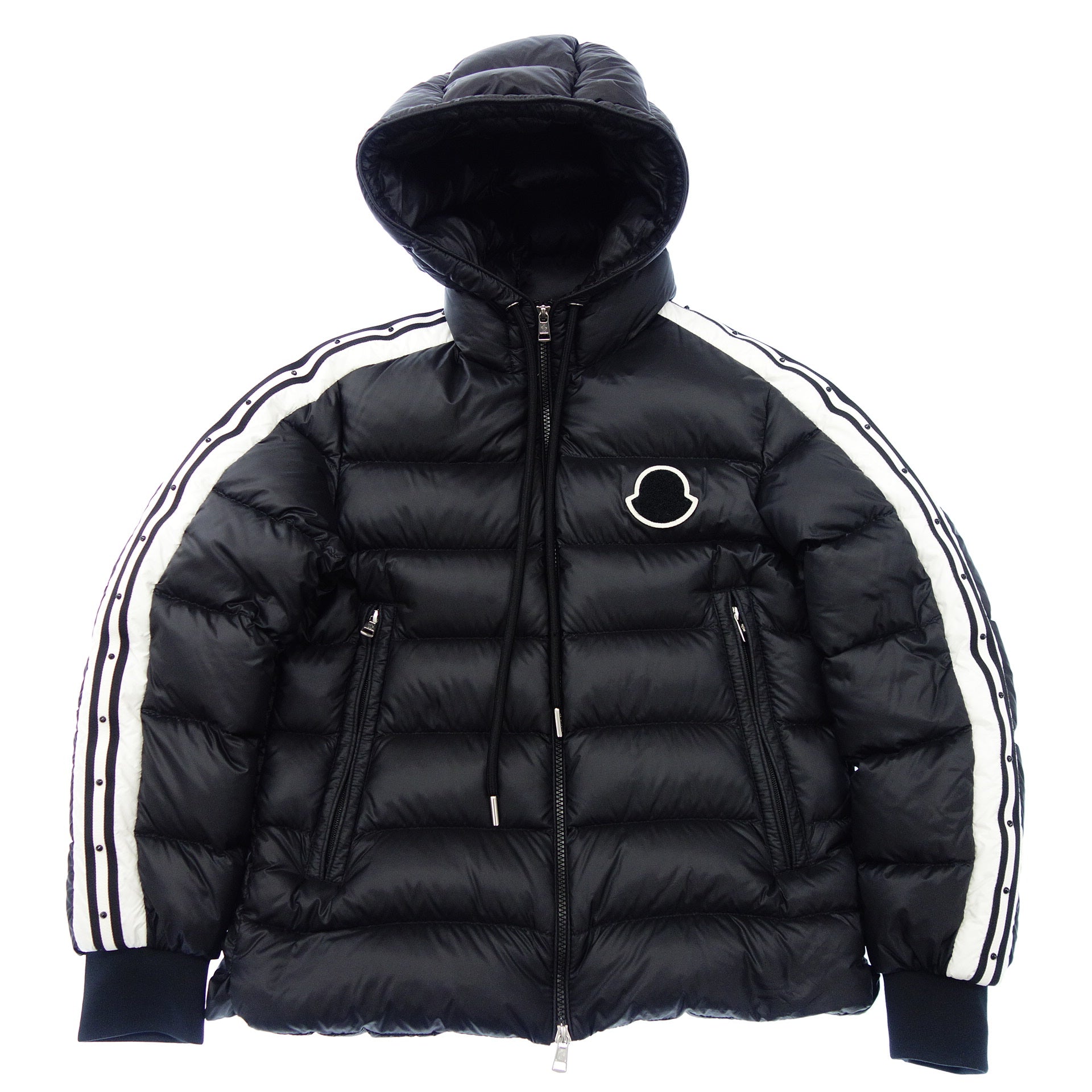 モンクレール ダウン ジャケット STELLAIRE JACKET 22AW H20911A00107 メンズ ブラック 0  MONCLER【AFA16】【中古】