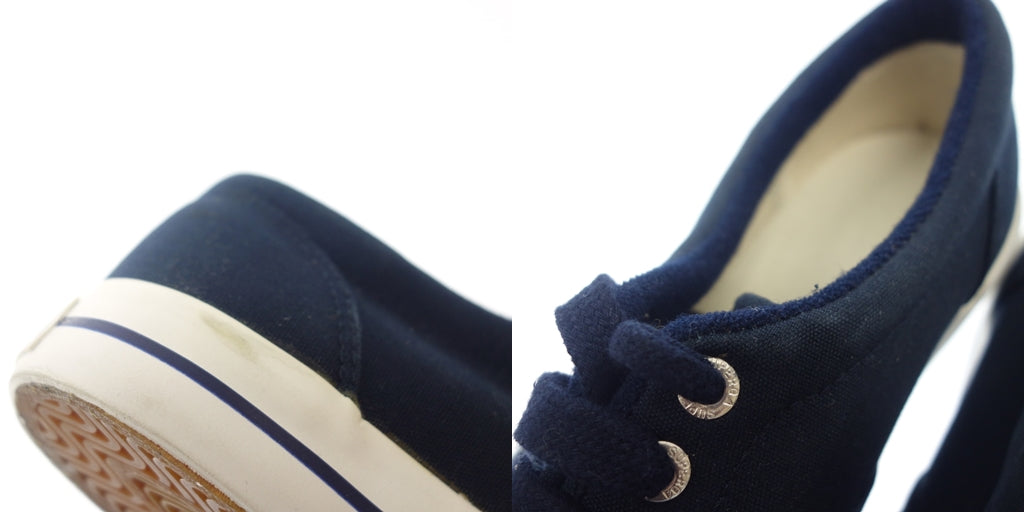 美品◆スペルガ スニーカー キャンバス メンズ ネイビー系 42 SUPERGA【AFD5】