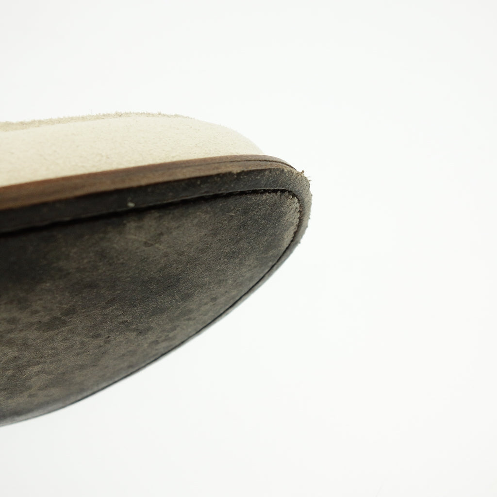 美品◆クロケット&ジョーンズ ローファー セルジー SELSEY スエード メンズ 6E 白系 CROCKETT&JONES【AFC55】