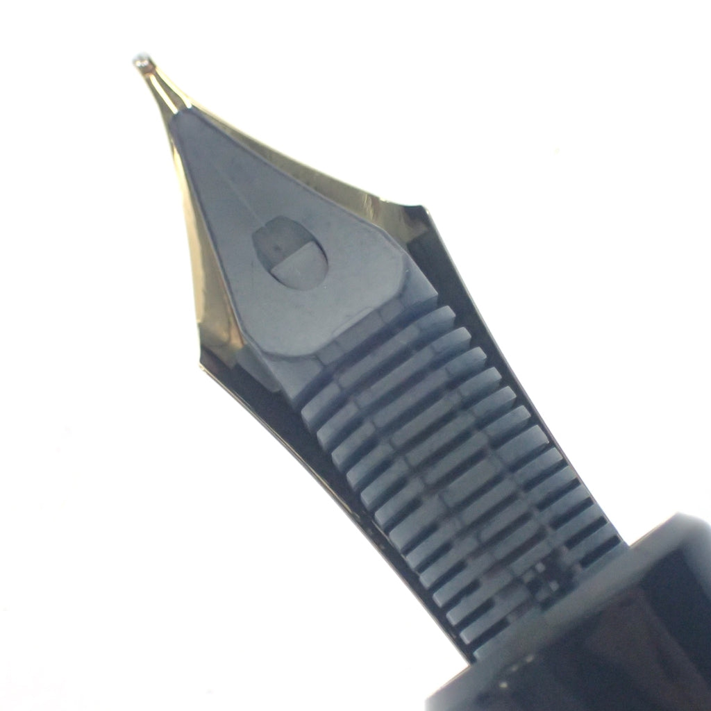 極美品◆パイロット 万年筆 カスタムウルシ 漆 PILOT CUSTOM URUSHI ペン先18K-750 30 M 黒×ゴールド【AFI2】