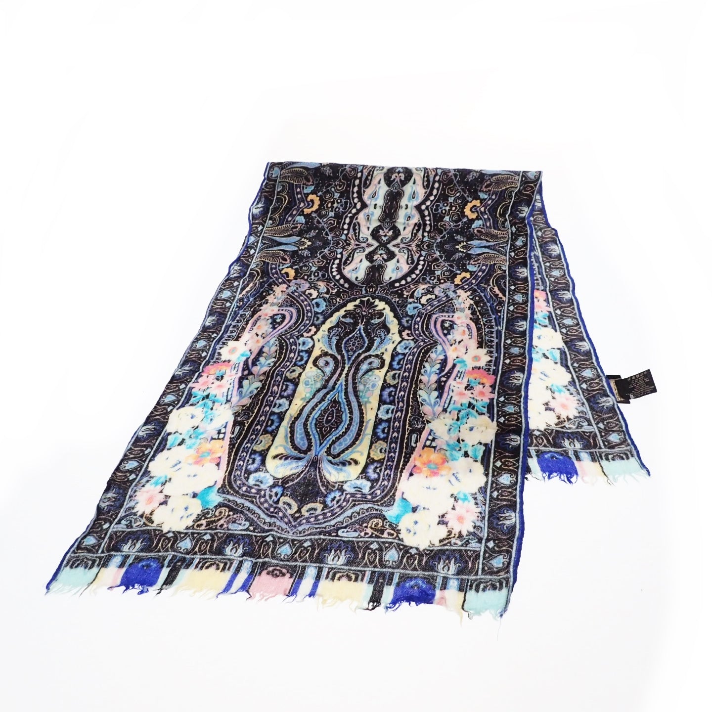 ETRO エトロ ストール ヴィンテージwool/silk混 ETRO エトロ ウール