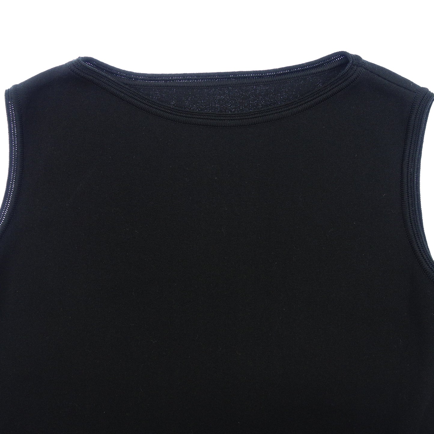 美品◆フォクシー ブティック ノースリーブ 42199 AFFETTO レディース ブラック系 サイズ40 FOXEY BOUTIQUE【AFB31】