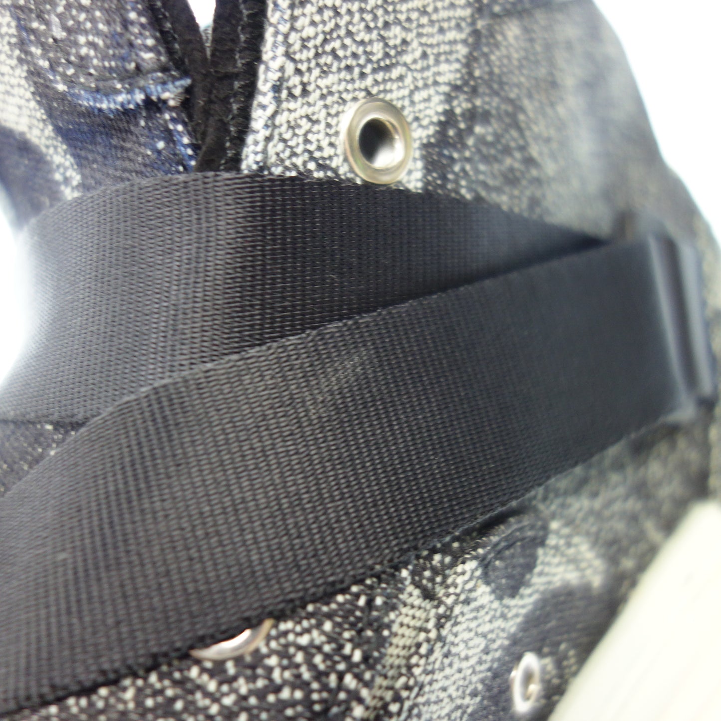 中古◆ディオール ピータードイグ ハイカットスニーカー DIOR Peter Doig メンズ 44 黒【AFC52】