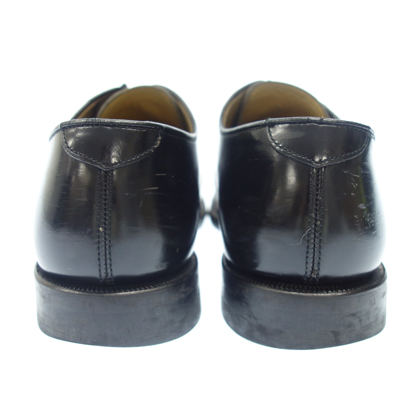 リーガル レザーシューズ プレーントゥ メンズ 24 黒 REGAL【AFC26】【中古】