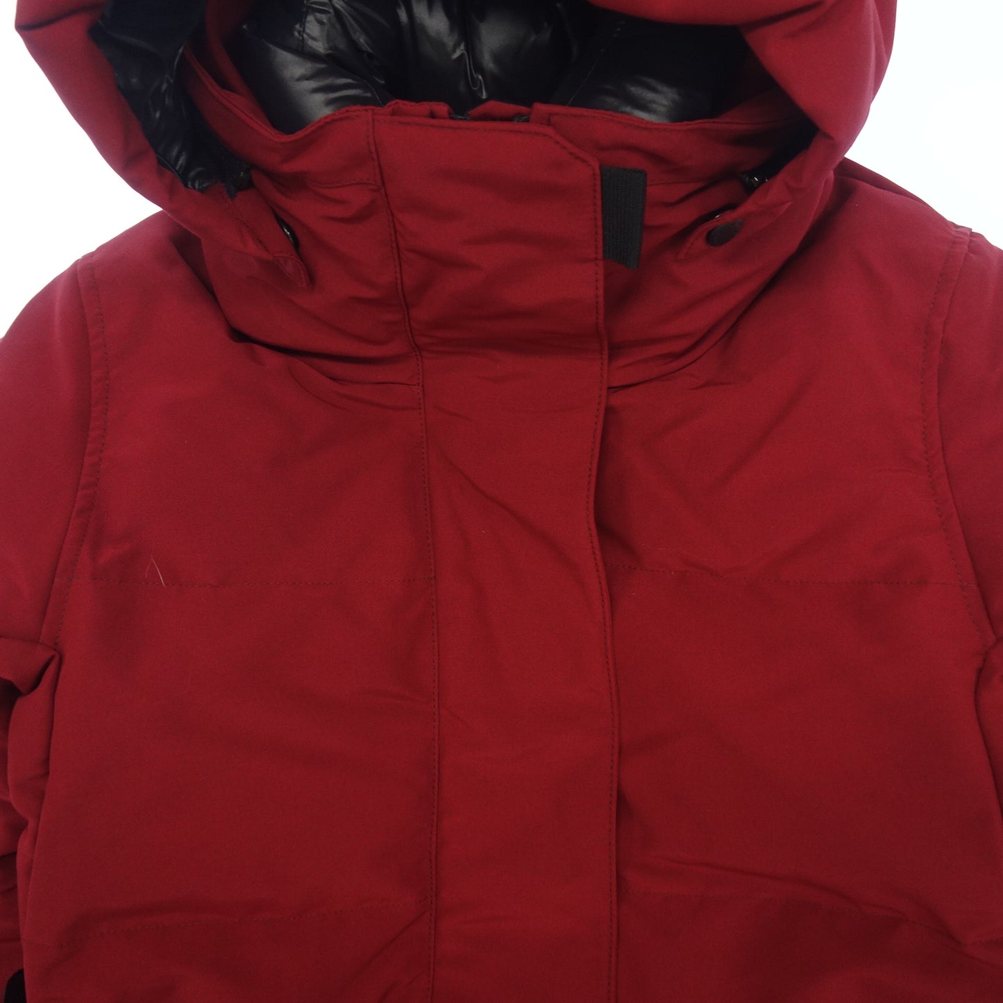 カナダグース ダウンコート ベネット 3817LB レディース S 赤 CANADAGOOSE【AFA23】【中古】