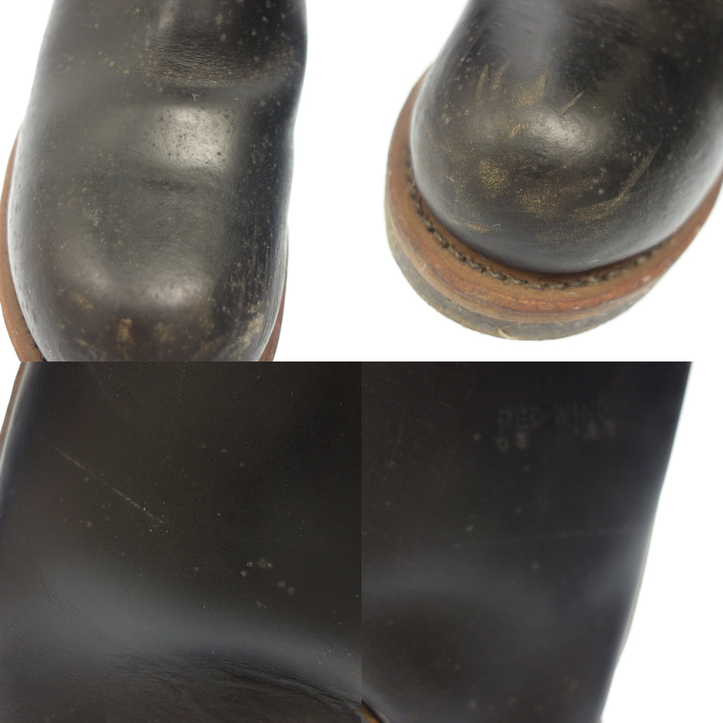 中古◆レッド ウィング エンジニアブーツ 2268 5D ブラック レディース RED WING【AFD4】