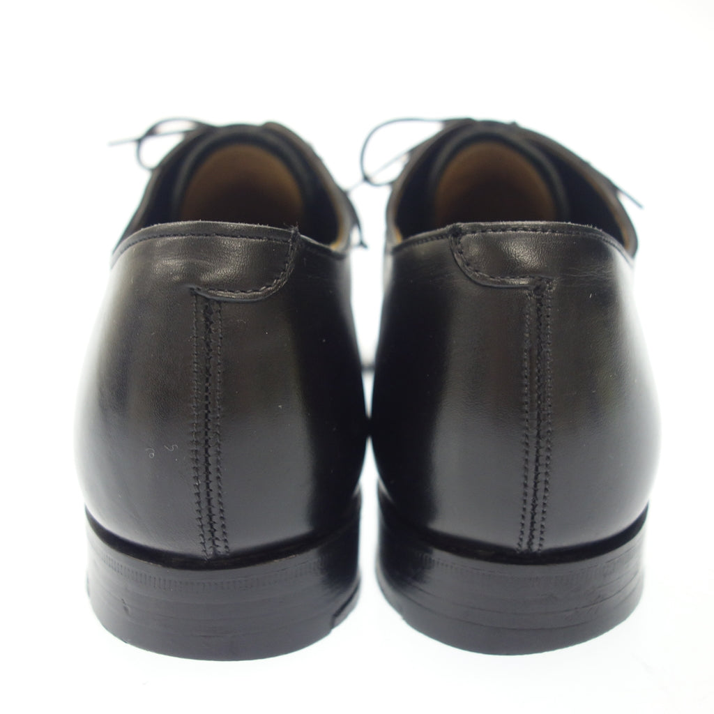極美品◆グレンソン レザーシューズ キャップトゥ メンズ ブラック サイズ6.5D Grenson【AFC29】