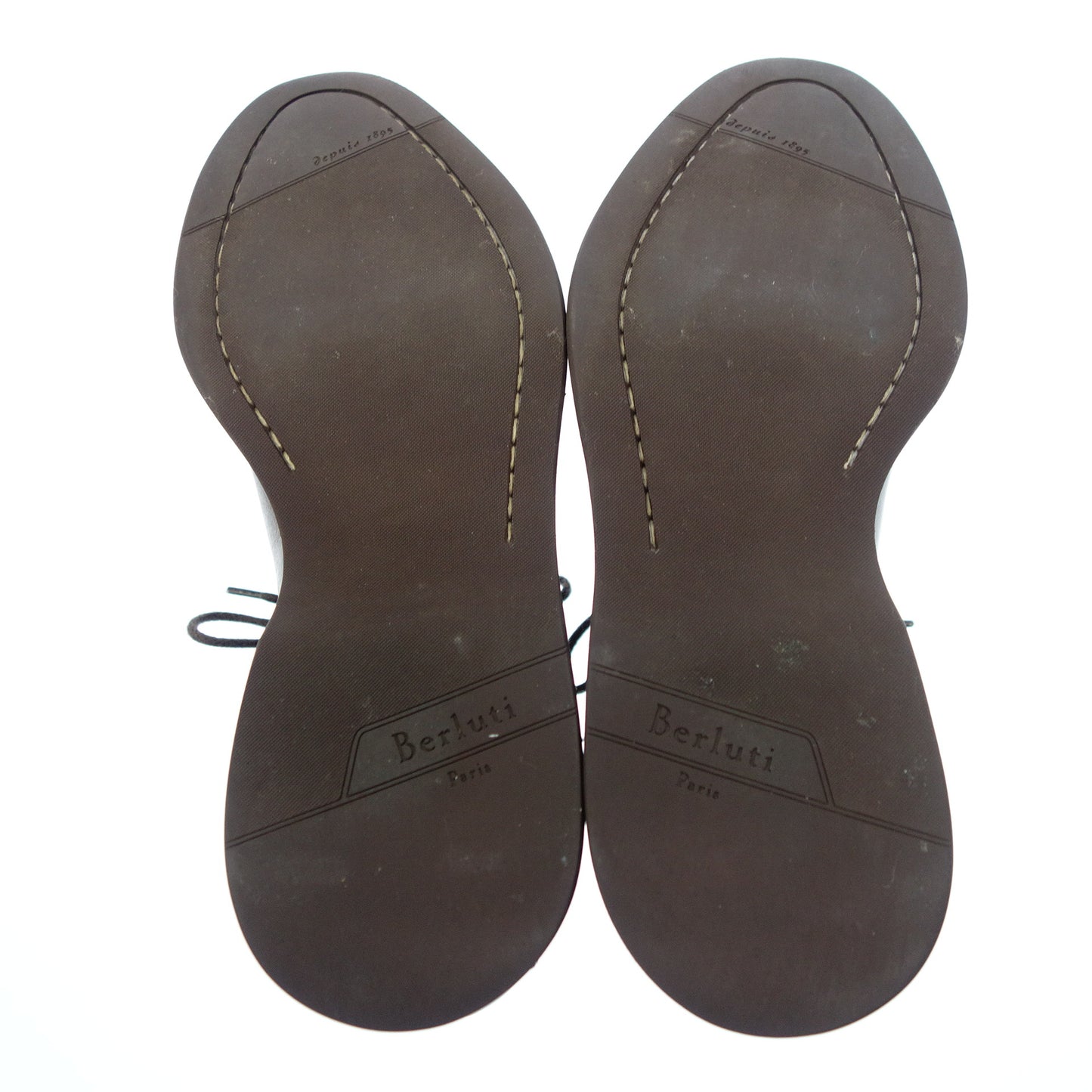 極美品◆ベルルッティ オックスフォードシューズ アレッシオ パドバ メンズ ブラウン サイズ5.5 BERLUTI Alessio Padova【AFC1】