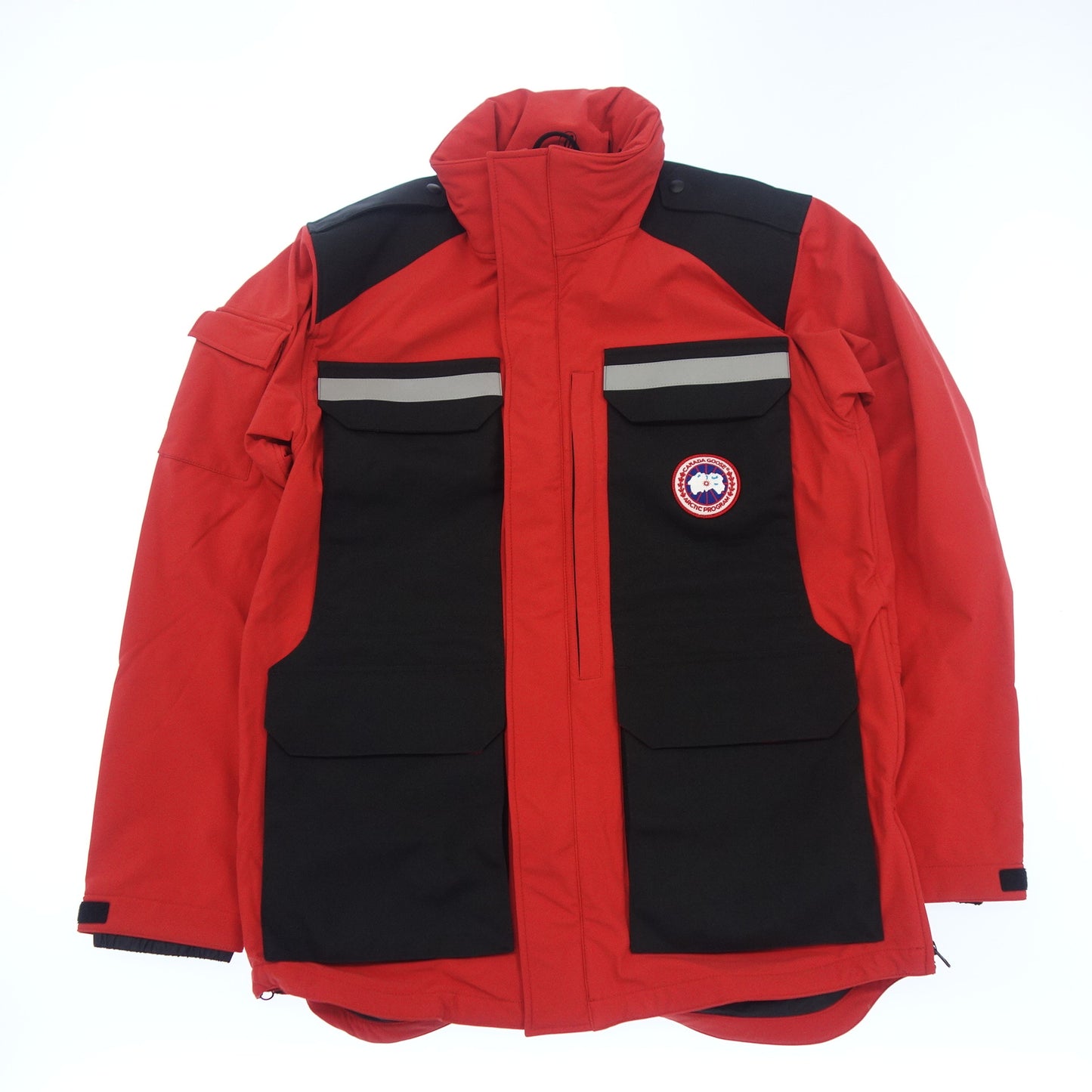 カナダグース ジャケット フォトジャーナリスト 2414M メンズ L 赤 CANADAGOOSE【AFB16】【中古】