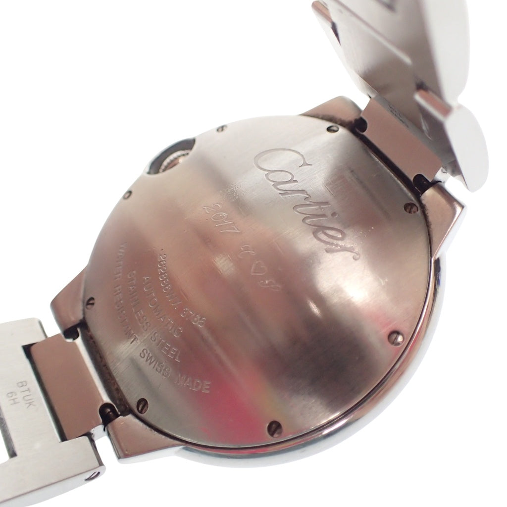 中古◆カルティエ 腕時計 バロンブルーLM W69012Z4 シルバー系 Cartier【AFI21】