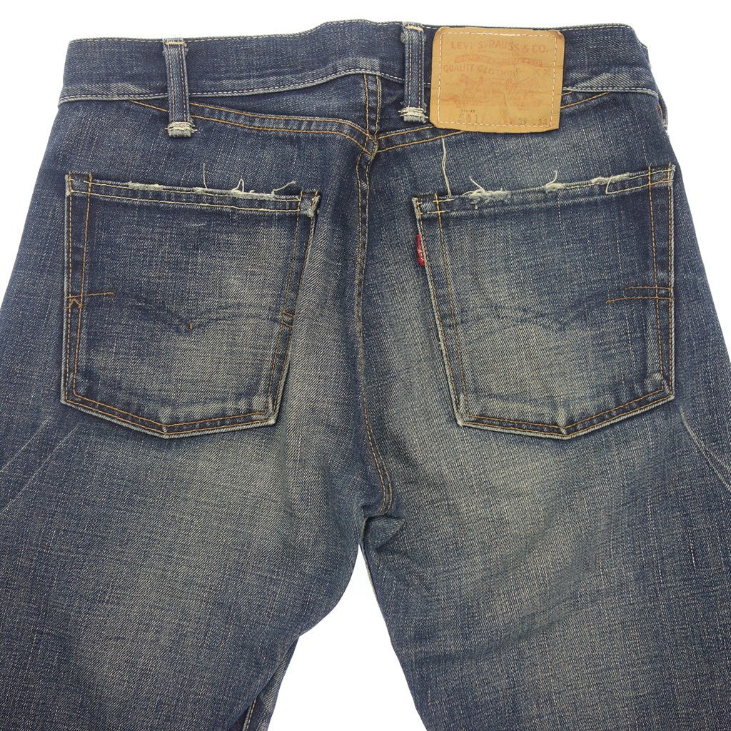 美品◆リーバイス デニムパンツ LVC 66501 復刻 日本製 ユーズド加工 メンズ インディゴ サイズW29 L34 LEVI'S【AFB6】