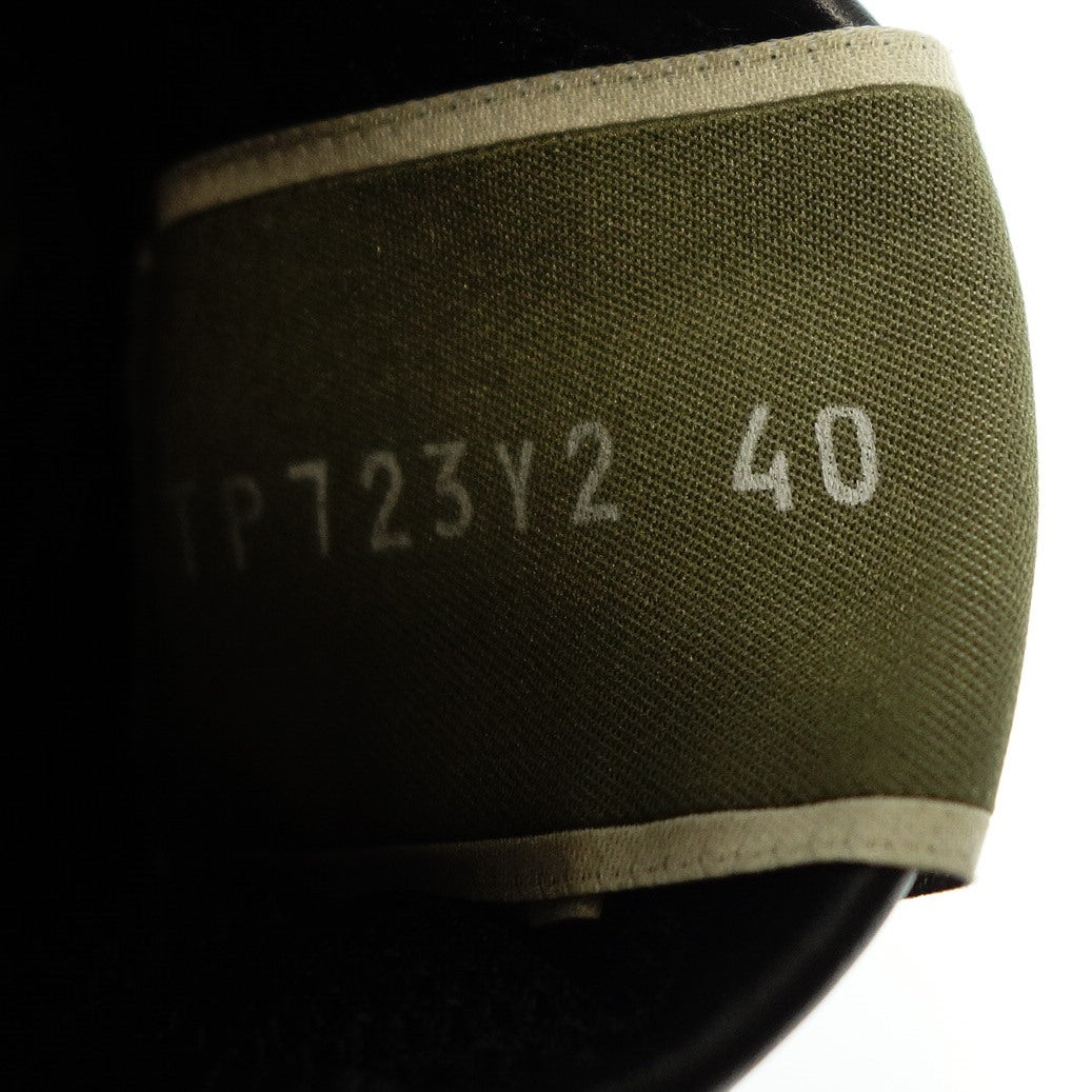ヴァレンティノ レースアップスニーカー レザー切替 メンズ 40 ネイビー系 VALENTINO【AFC42】【中古】