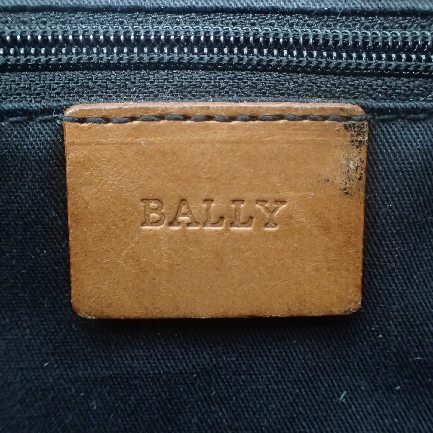 バリー ナイロン ショルダー バッグ BALLY【AFE2】【中古】