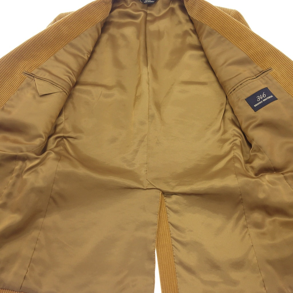 極美品◆ブルックスブラザーズ コーデュロイジャケット 346 メンズ ライトブラウン サイズL BROOKS BROTHERS【LA】
