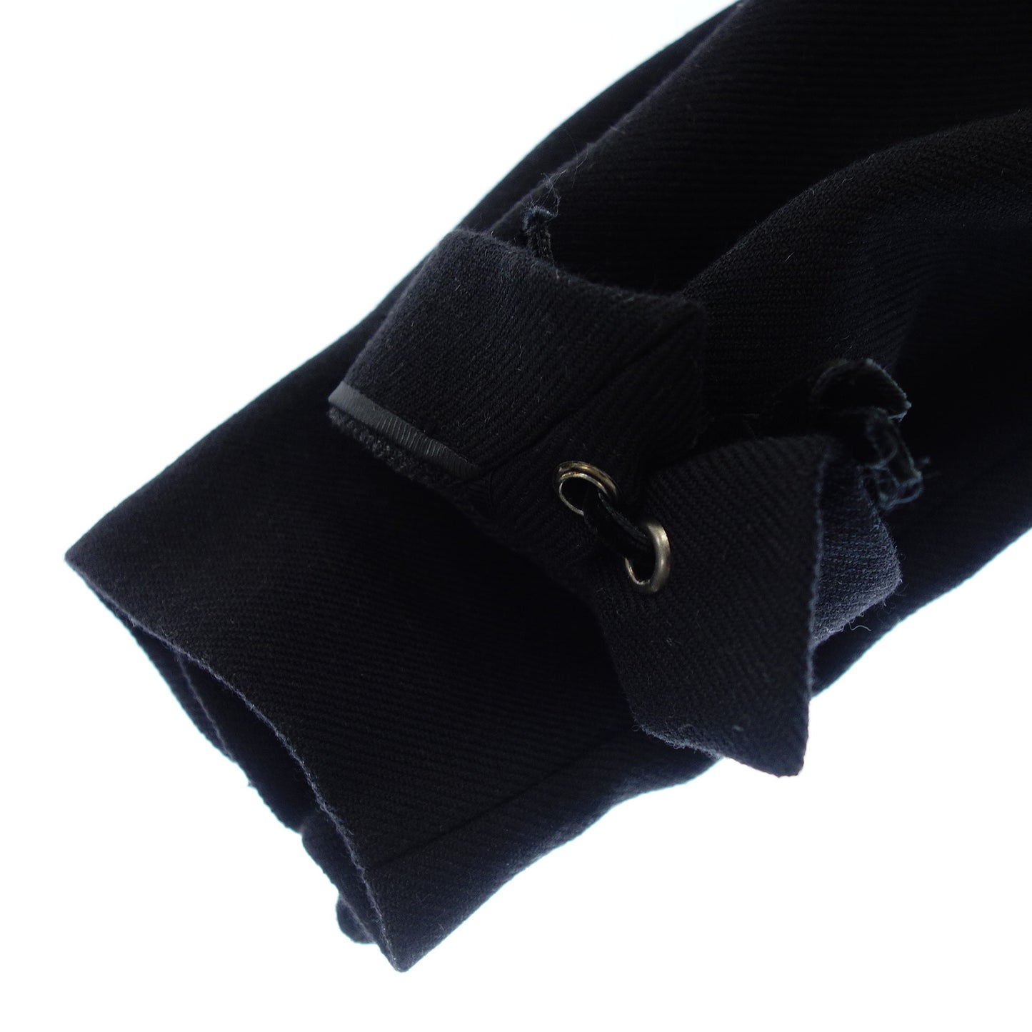 プラダ セットアップ スカート ジャケット ウール レディース ブラック PRADA【AFA9】【中古】