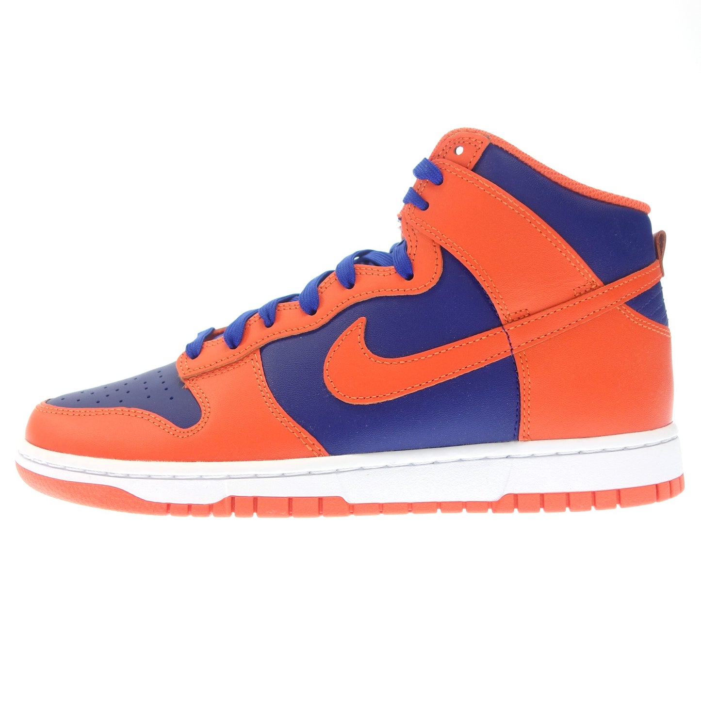 ナイキ スニーカー ダンクハイ レトロ DD1399-800 オレンジ×ディープロイヤル メンズ 28cm 箱付き NIKE【AFD4】【中古】
