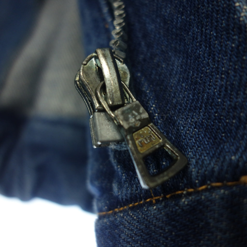 美品◆ジョルジオ アルマーニ デニムブルゾン メンズ インディゴ Giorgio Armani【AFB47】